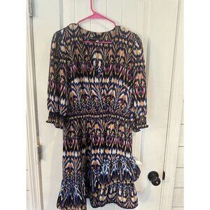 Maison Tara Dress Abstract Print 10